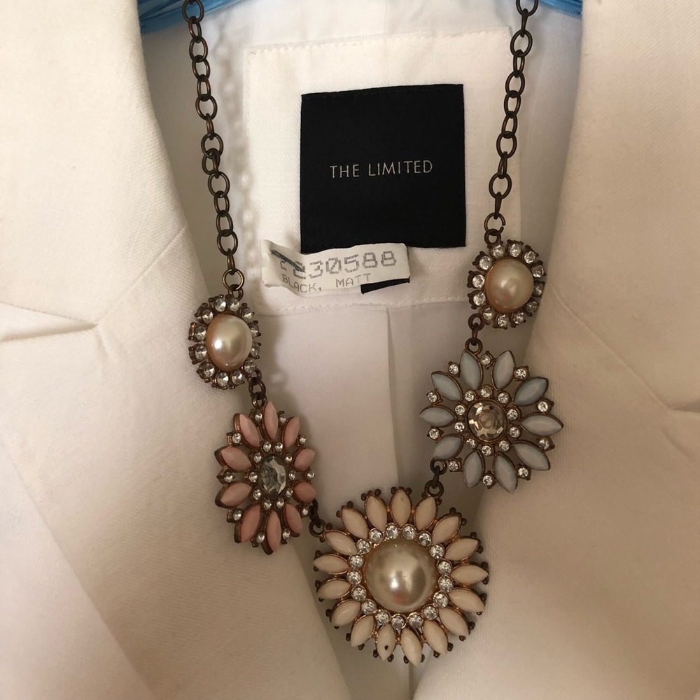 White linen blazer - Picture 2 of 5